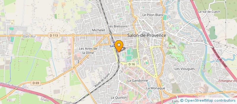 localisation de l'entreprise CMVRD 13  SALON-DE-PROVENCE