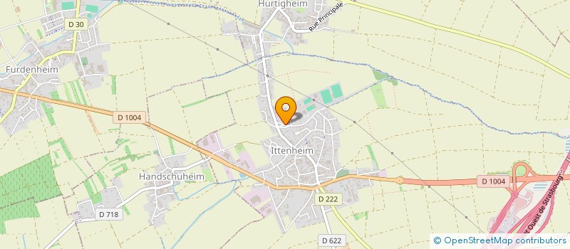 localisation de l'entreprise CMW  ITTENHEIM