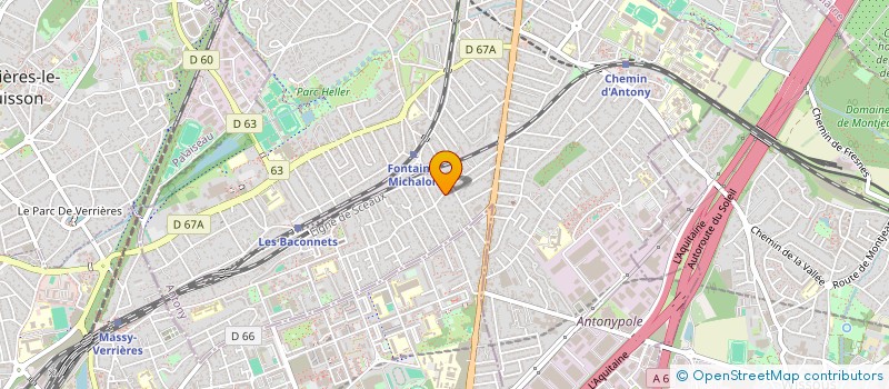 localisation de l'entreprise CMWK TRAINING à ANTONY