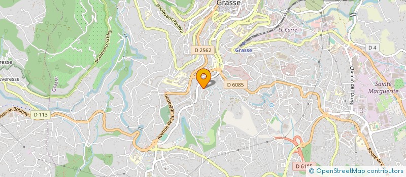 localisation de l'entreprise CMY RENOVATION 06  GRASSE