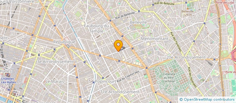 localisation de l'entreprise CN  PARIS