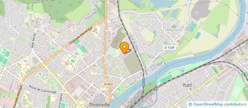 localisation de l'entreprise CN AUTOS  THIONVILLE