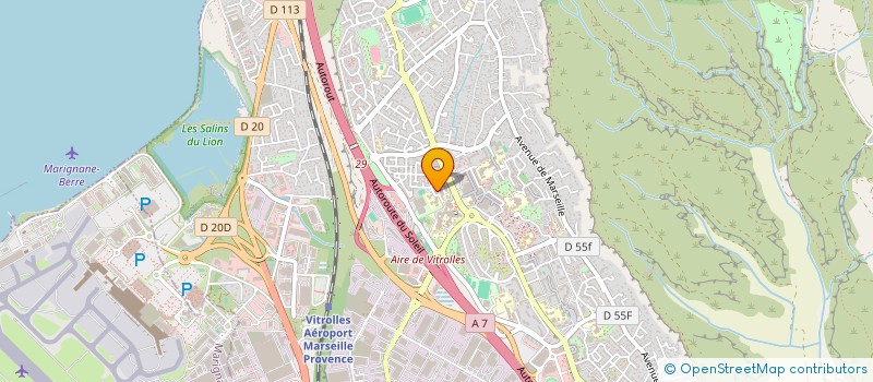 localisation de l'entreprise CN AVIATION à VITROLLES