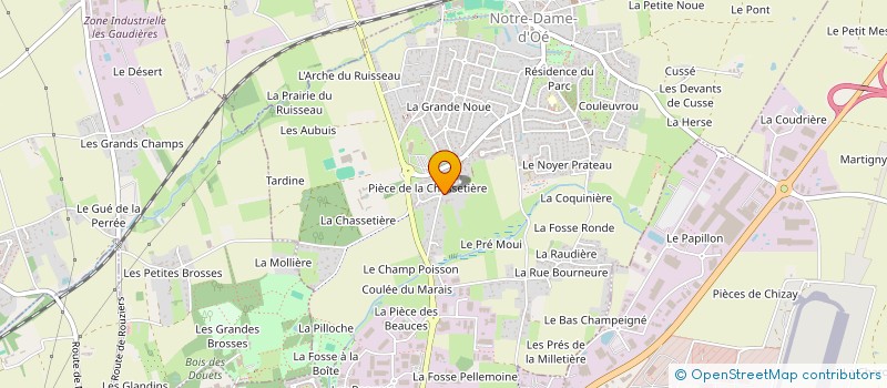 localisation de l'entreprise CN CAULAINCOURT  NOTRE-DAME-D'OE