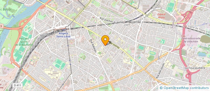 localisation de l'entreprise CN CONSEIL à ANGERS