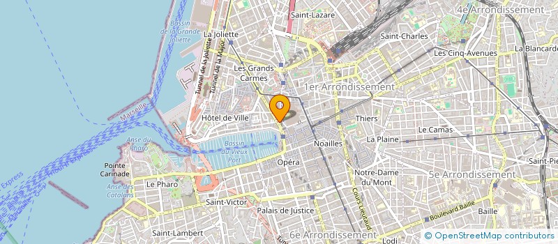 localisation de l'entreprise CN CONSTRUCTION à MARSEILLE
