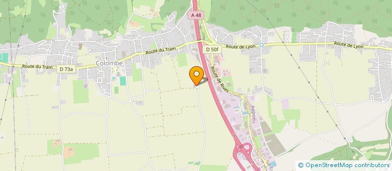 localisation de l'entreprise CN DISTRIBUTION  COLOMBE