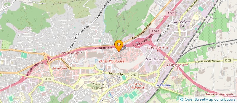 localisation de l'entreprise CN FINANCE'S INVEST  LA GARDE