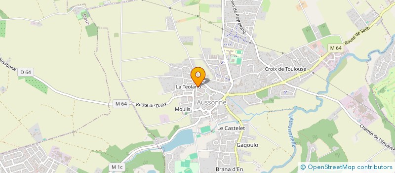 localisation de l'entreprise CN GRUES à AUSSONNE