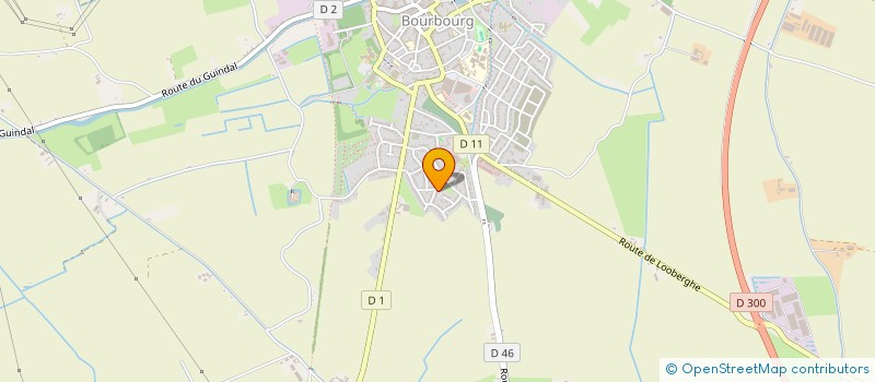 localisation de l'entreprise CN HABITAT PRO  BOURBOURG