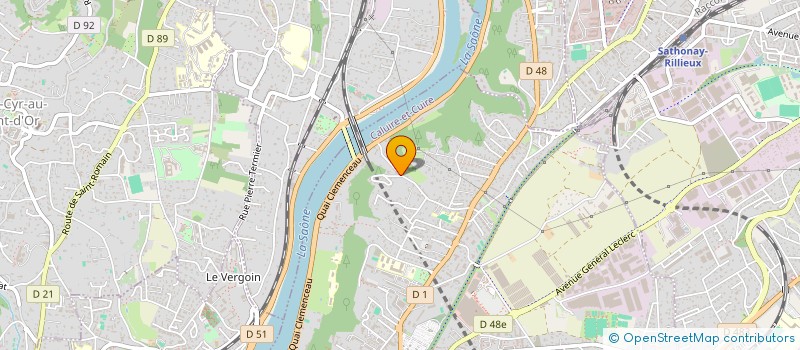 localisation de l'entreprise CN INGE à CALUIRE-ET-CUIRE