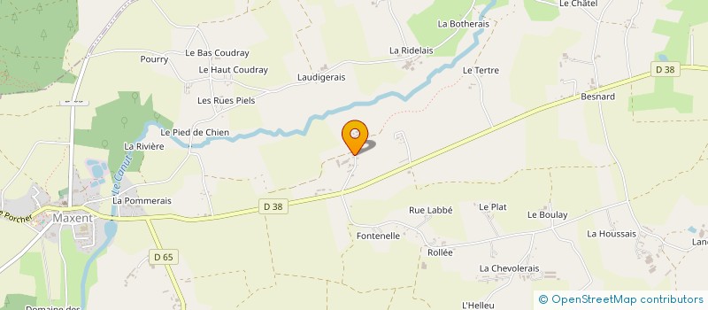 localisation de l'entreprise CN INVEST  MAXENT