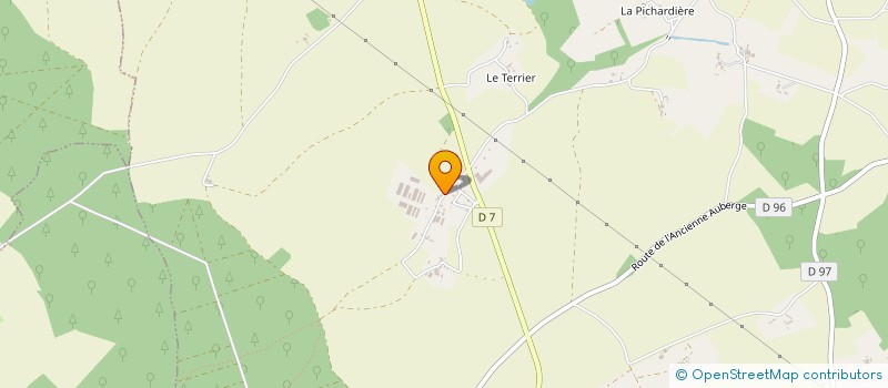 localisation de l'entreprise CN OEUF  CELLE-LEVESCAULT