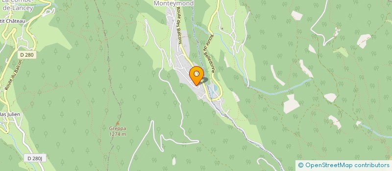 localisation de l'entreprise CN PLOMBERIE  SAINT-MURY-MONTEYMOND