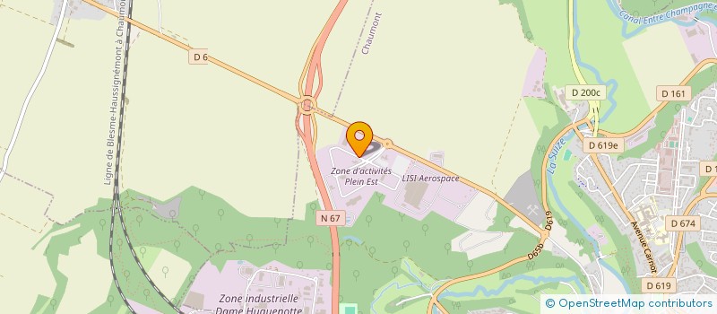 localisation de l'entreprise CN PRODUCTION à BRETHENAY