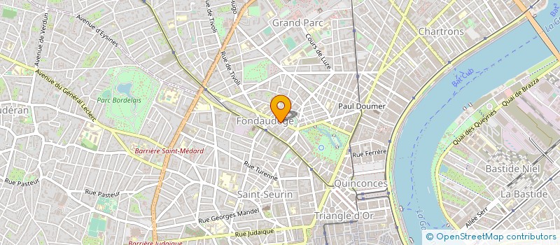localisation de l'entreprise CN WEB à BORDEAUX