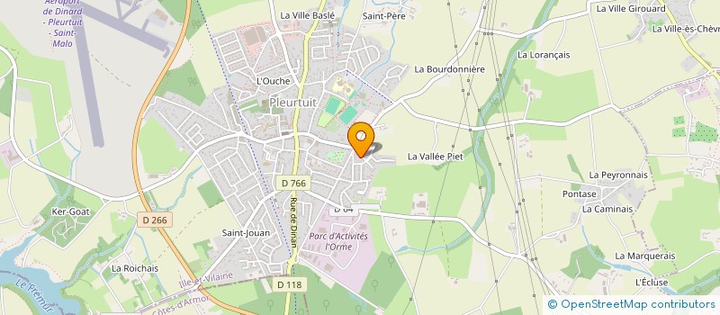 localisation de l'entreprise CN YACHTING  PLEURTUIT