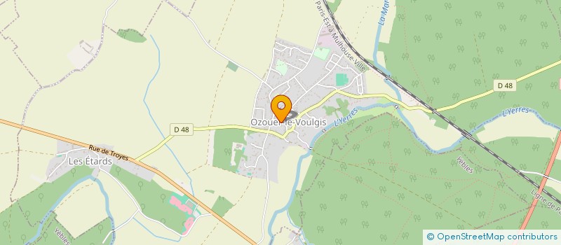 localisation de l'entreprise CN2M  OZOUER-LE-VOULGIS