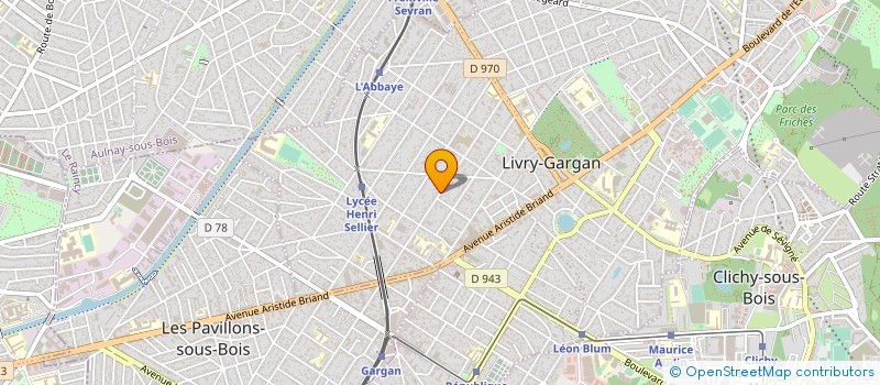 localisation de l'entreprise CN2P à LIVRY-GARGAN