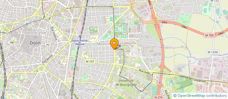 localisation de l'entreprise CNA à DIJON