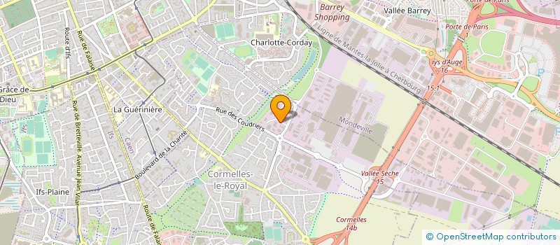 localisation de l'entreprise CNA à CORMELLES-LE-ROYAL