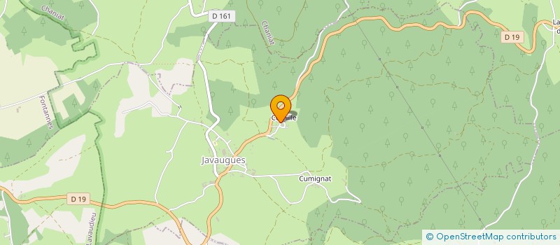 localisation de l'entreprise CNA  JAVAUGUES