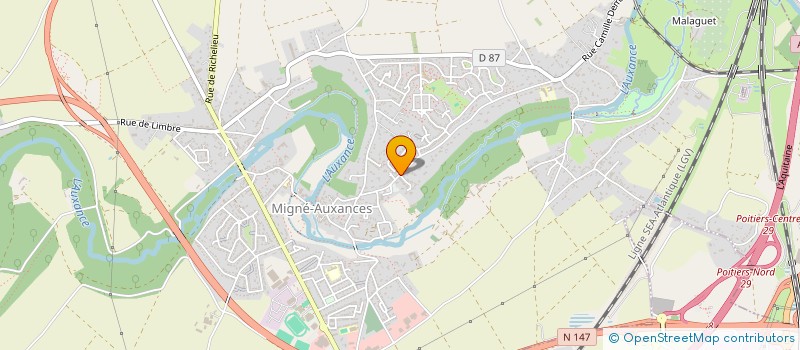 localisation de l'entreprise CNAIB SPA FORMATION PRO  LA ROCHELLE