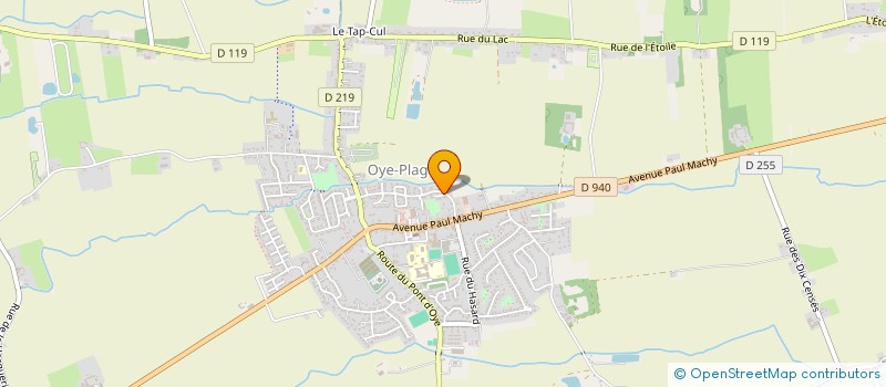 localisation de l'entreprise CNAL BSM  OYE-PLAGE