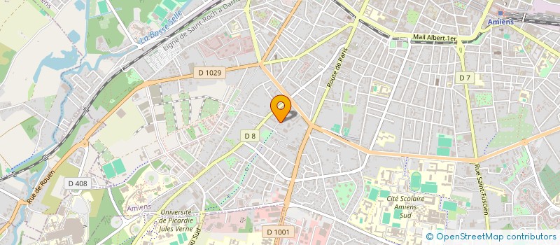 localisation de l'entreprise CNAM HAUTS-DE-FRANCE - ASSOCIATION DE GESTION à AMIENS