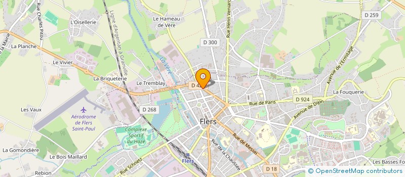 localisation de l'entreprise CNAMC à FLERS
