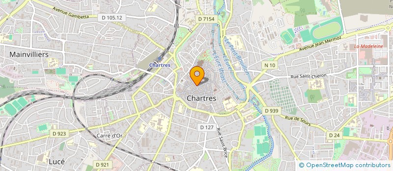 localisation de l'entreprise CNARDOLINI à CHARTRES
