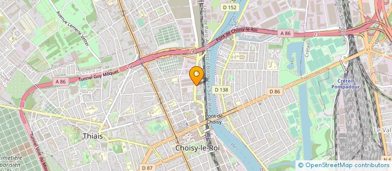 localisation de l'entreprise CNB  CHOISY-LE-ROI