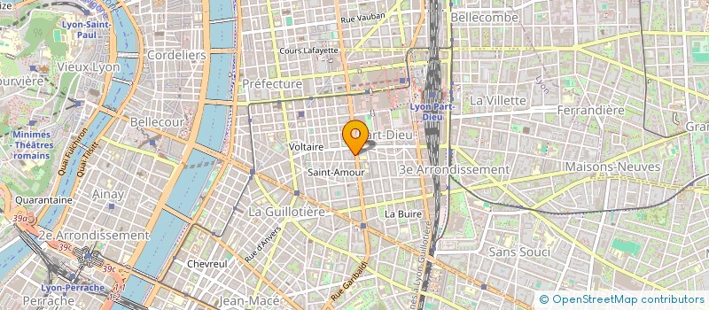 localisation de l'entreprise CNB  LYON 3EME