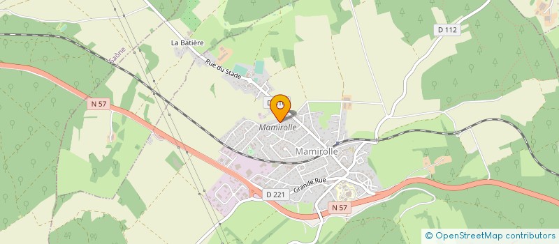localisation de l'entreprise CNB ELECTRONIQUE à MAMIROLLE