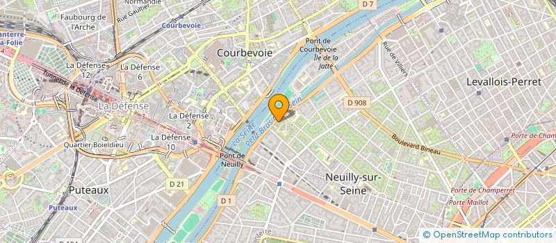 localisation de l'entreprise CNB EXPERTISE à NEUILLY-SUR-SEINE