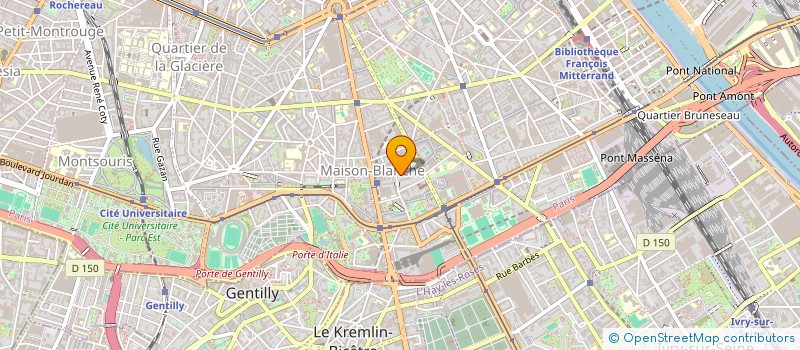 localisation de l'entreprise CNB PATISSERIE  PARIS