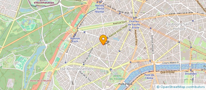 localisation de l'entreprise CNB RIVOLI à NEUILLY-SUR-SEINE