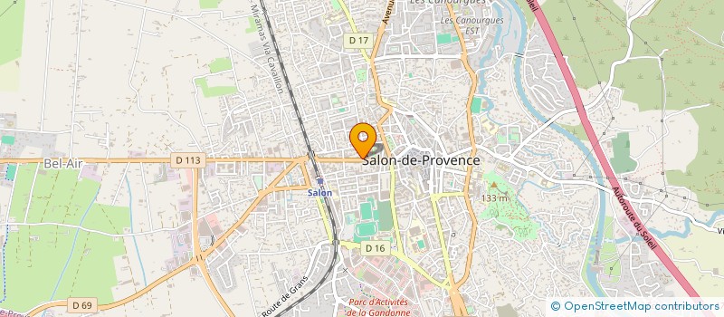 localisation de l'entreprise CNBE à SALON-DE-PROVENCE