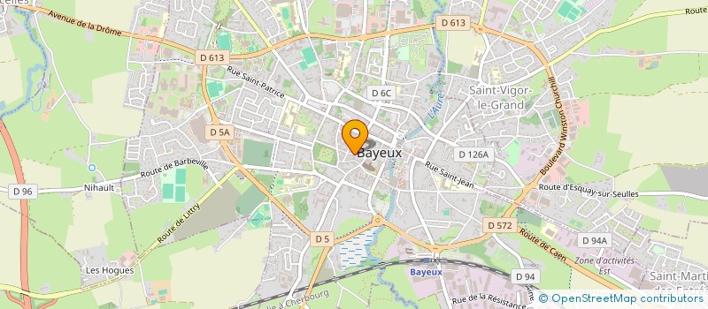 localisation de l'entreprise CNC  BAYEUX