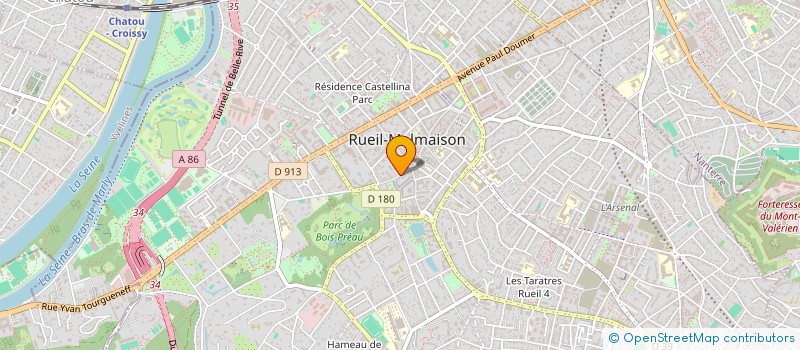 localisation de l'entreprise CNC à RUEIL-MALMAISON