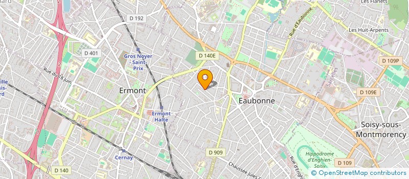localisation de l'entreprise CNC à EAUBONNE