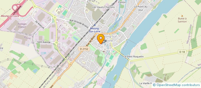 localisation de l'entreprise CNC à MEUNG-SUR-LOIRE