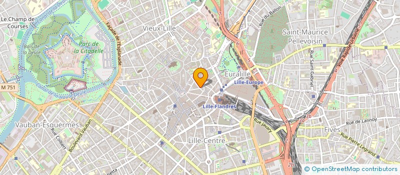 localisation de l'entreprise CNC & CIE à LILLE