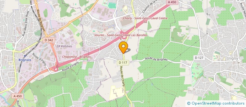 localisation de l'entreprise CNC CONCEPT à SAINT-GENIS-LAVAL