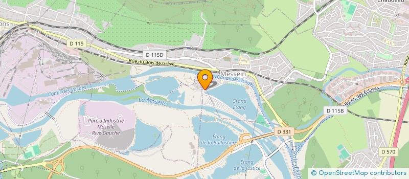 localisation de l'entreprise CNC LASER SERVICES  MESSEIN