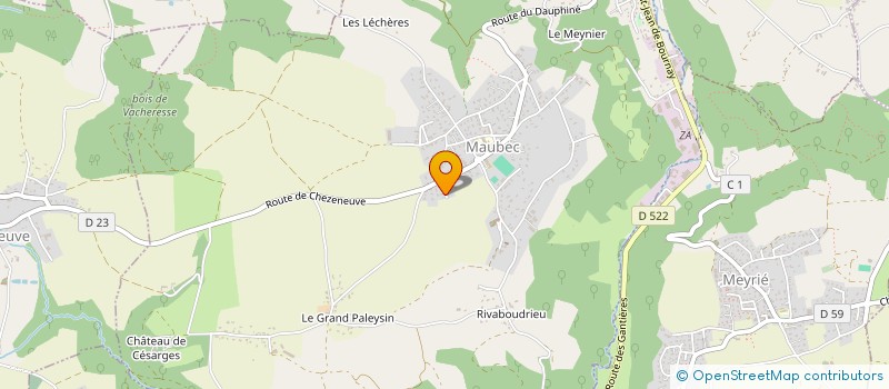 localisation de l'entreprise CNC-ROBOTIC  MAUBEC