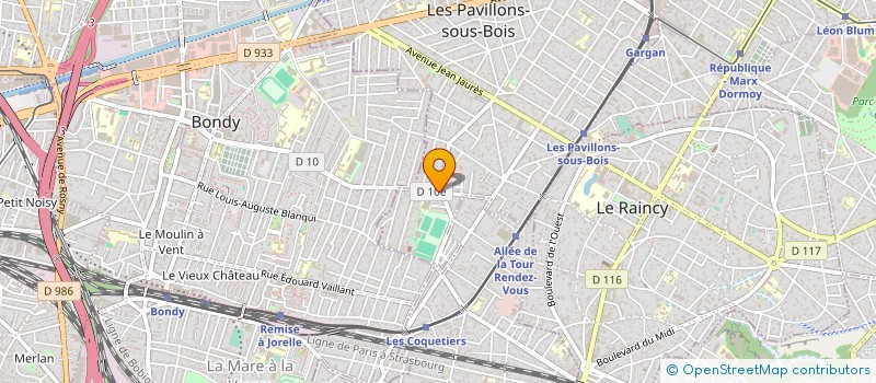 localisation de l'entreprise CNC-SHOPPING à LES PAVILLONS-SOUS-BOIS