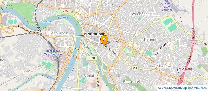 localisation de l'entreprise CNCAN à MONTAUBAN