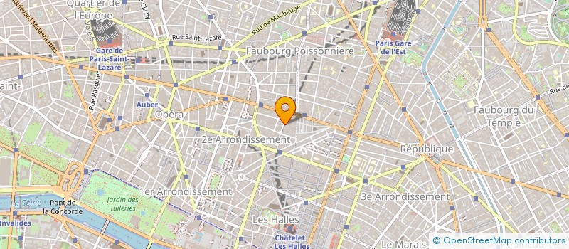 localisation de l'entreprise CNCI SERVICES  PARIS