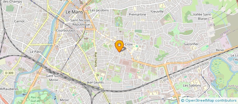 localisation de l'entreprise CNCL LOCATION  LE MANS